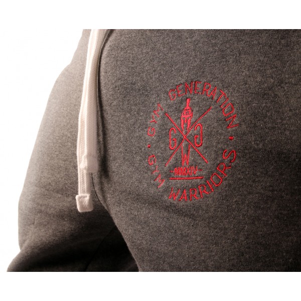 Gym Generation Red Element Pants GREY RED