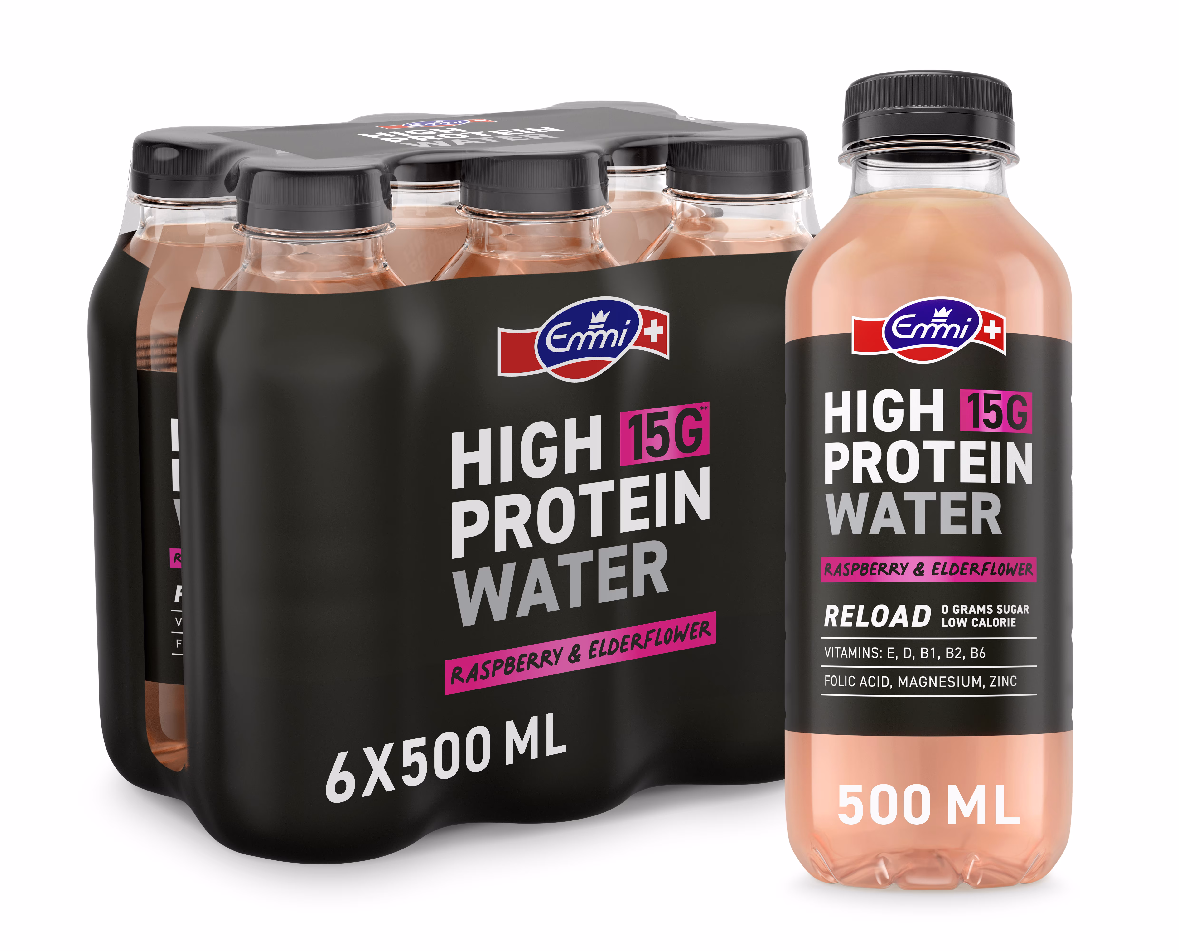 Emmi High Protein Water Reload (6 x 500ml)