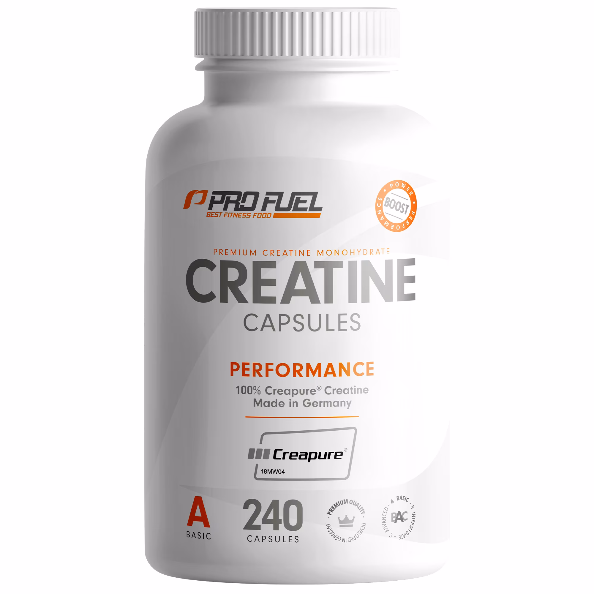 ProFuel Creatine-Monohydrat 100% Creapure (240 Caps) ProFuel Creatine-Monohydrat 100% Creapure (240 Caps)