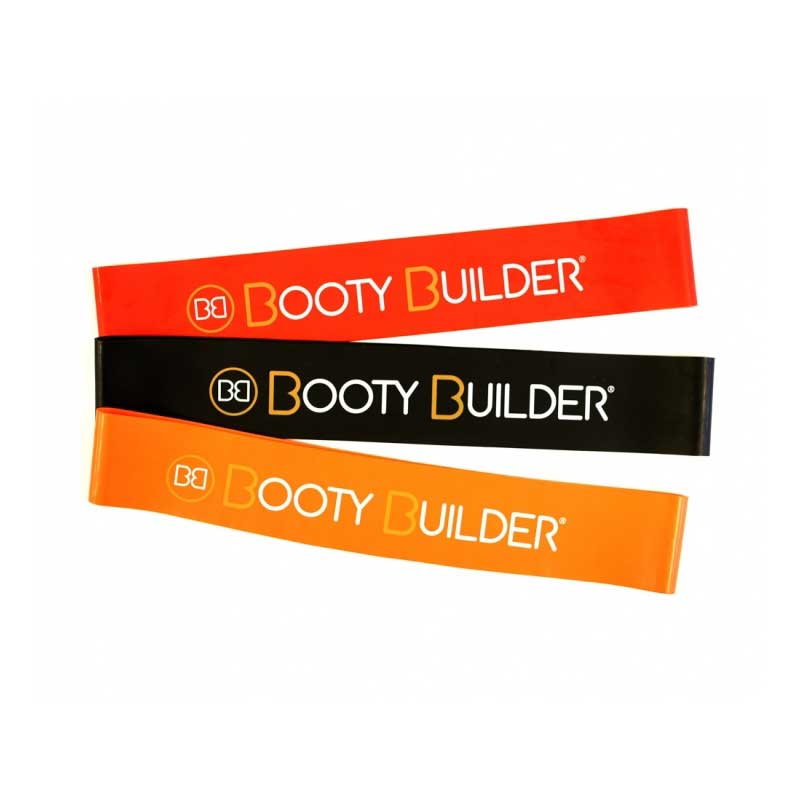 Booty Builder Mini Band Black 3-Pack