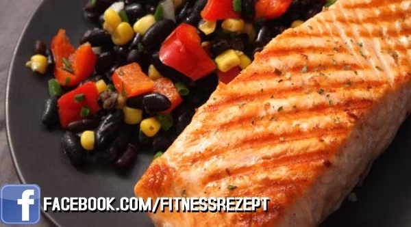 BBQ-Lachsfilet vom Grill BBQ-Lachsfilet vom Grill