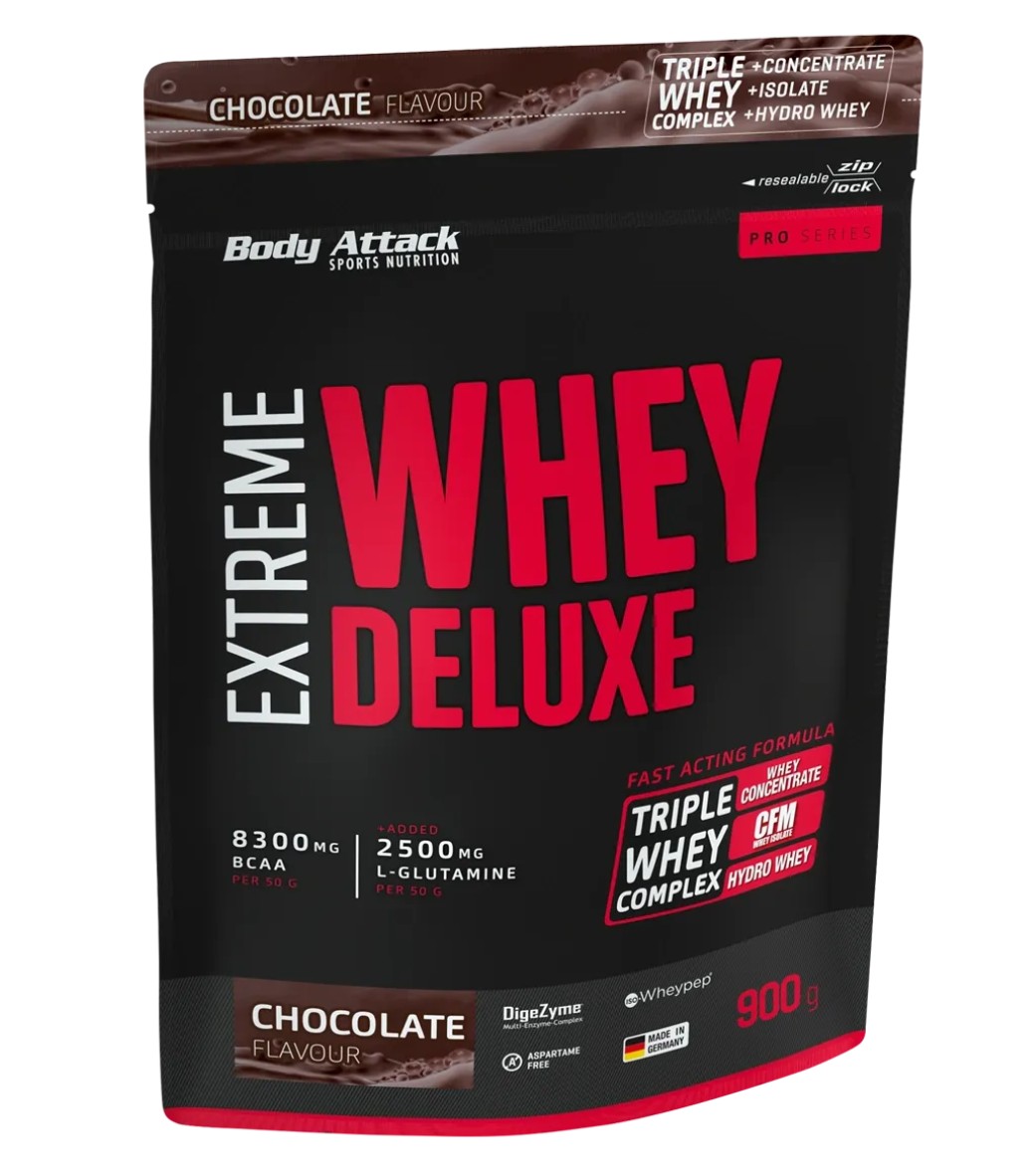 Body Attack Extreme Whey Deluxe (900g Beutel)