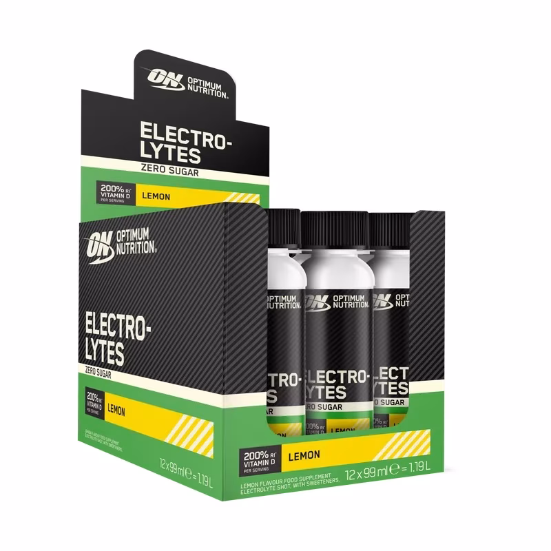 Optimum Nutrtition Electrolytes shots (12 x 99ml) Optimum Nutrtition Electrolytes shots (12 x 99ml)