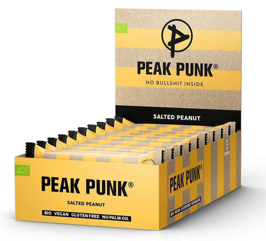 Peak Punk Organic Oat Flapjack (12 x 60g)