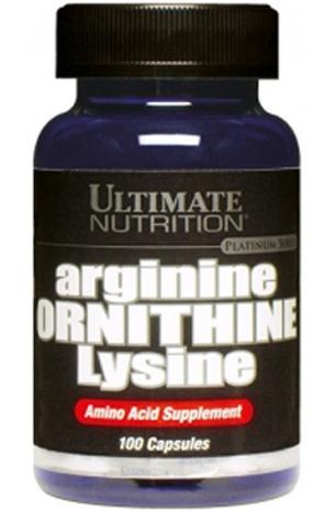 Ultimate Nutrition Arginin Ornithin Lysin (100 Caps)