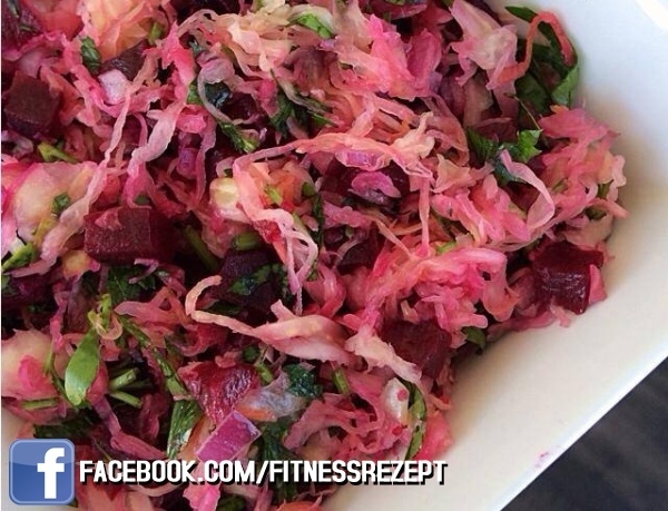 Sauerkraut-Rote Beete Salat