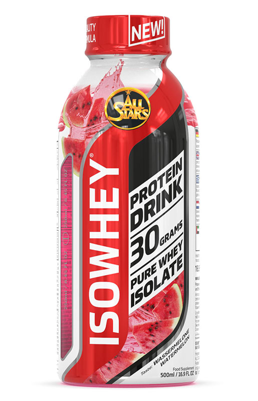 All Stars ISOWHEY® PURE (16 Flaschen à 500ml)