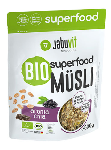 JabuVit Bio Superfood Müsli (500g Beutel)