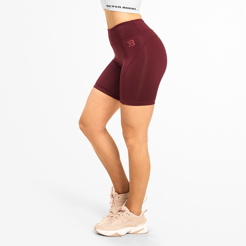 Better Bodies Chrystie Shorts DEEP MAROON