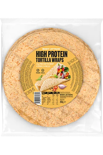 Body Attack Protein Tortilla Wraps (280g)