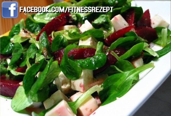 Rote Beete-Feta Salat