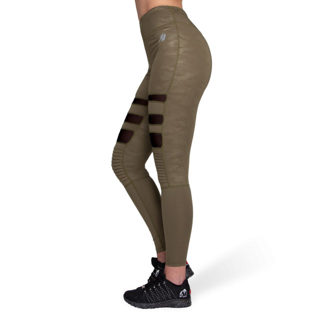 Gorilla Wear Savannah Biker Tights Army Green Camo