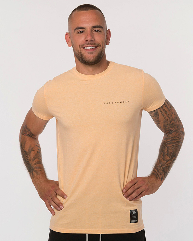 ProBroWear Classic Supreme Cotton Tee ORANGE