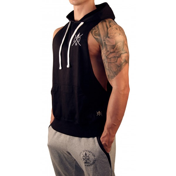 Gym Generation Fighter Muscle Tank BLACK