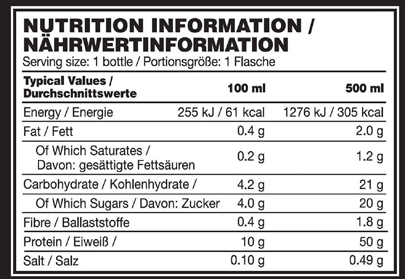 Optimum Nutrition High Protein Shake (10 x 500ml)