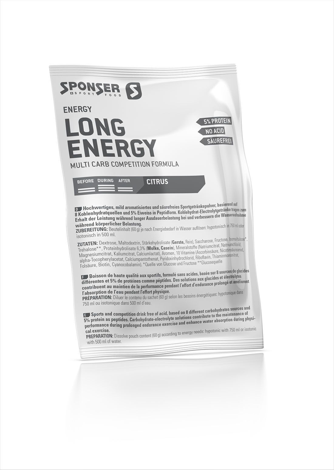 Sponser Long Energy (20 x 60g)