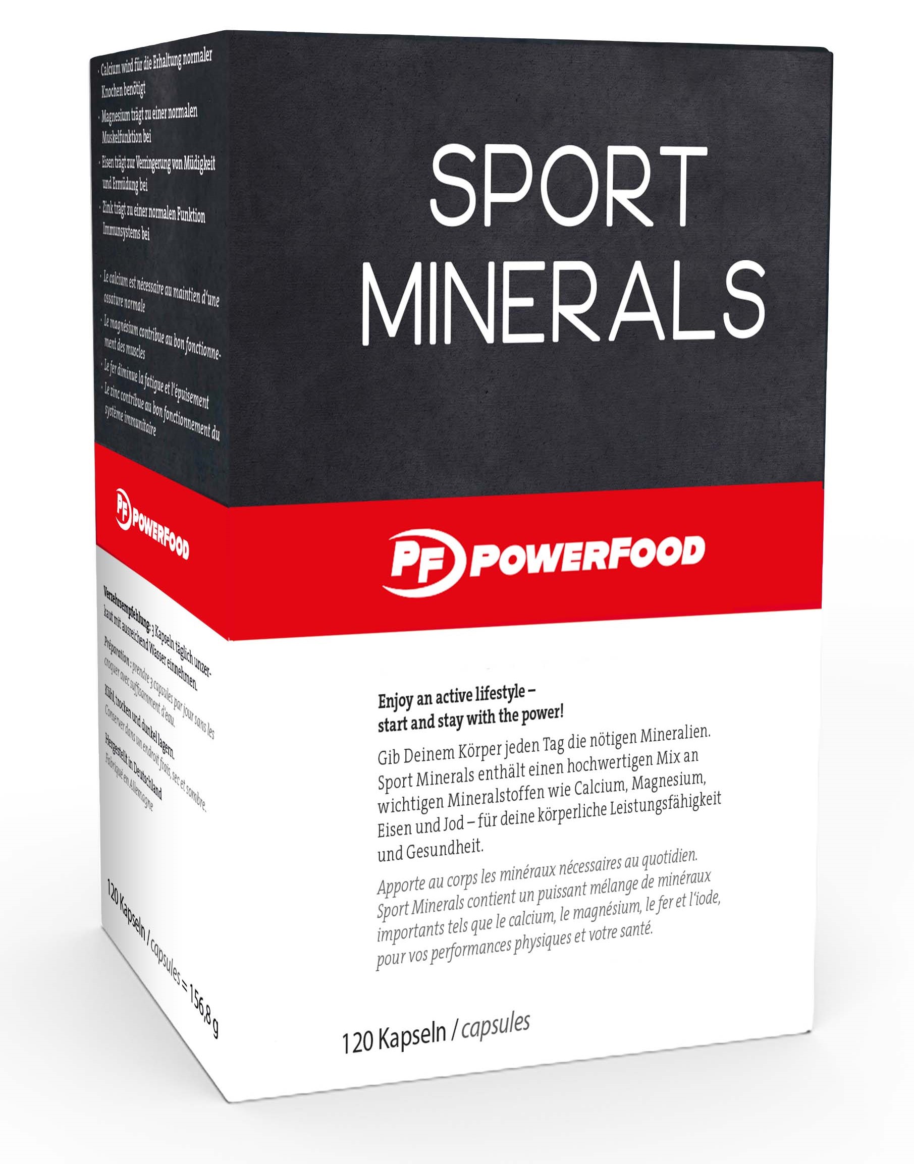 PowerFood Sport Minerals (120 Caps)