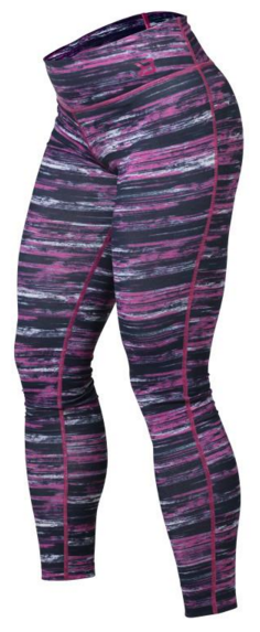 Better Bodies Printed Tights BLACK PINK