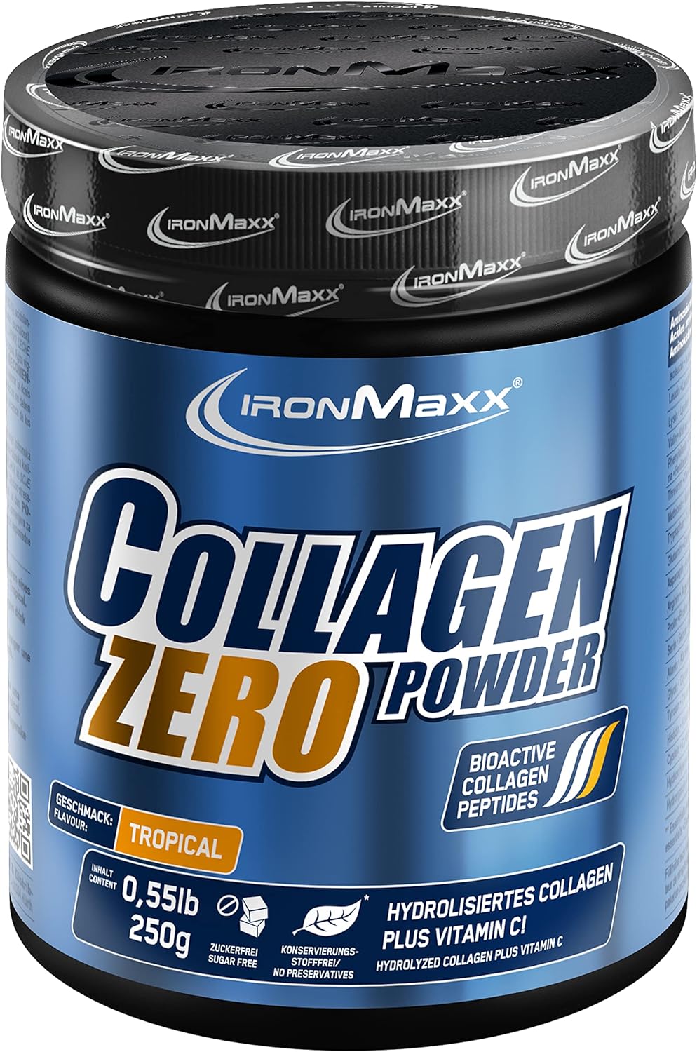 IronMaxx Collagen Powder Zero (250g Dose)
