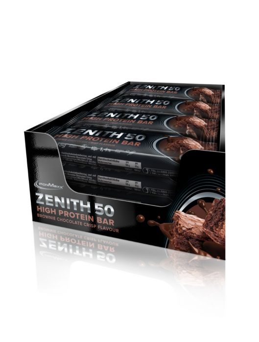 IronMaxx Zenith 50 High Protein Bar (16 x 45g)