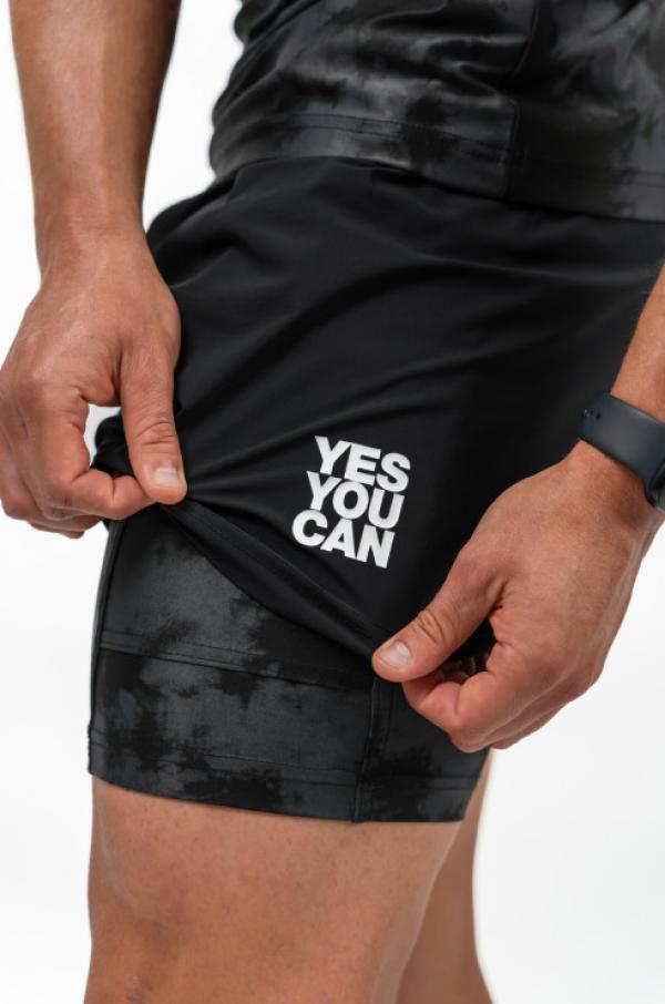 Nebbia Compression 2in1 Shorts Performance 335 - black