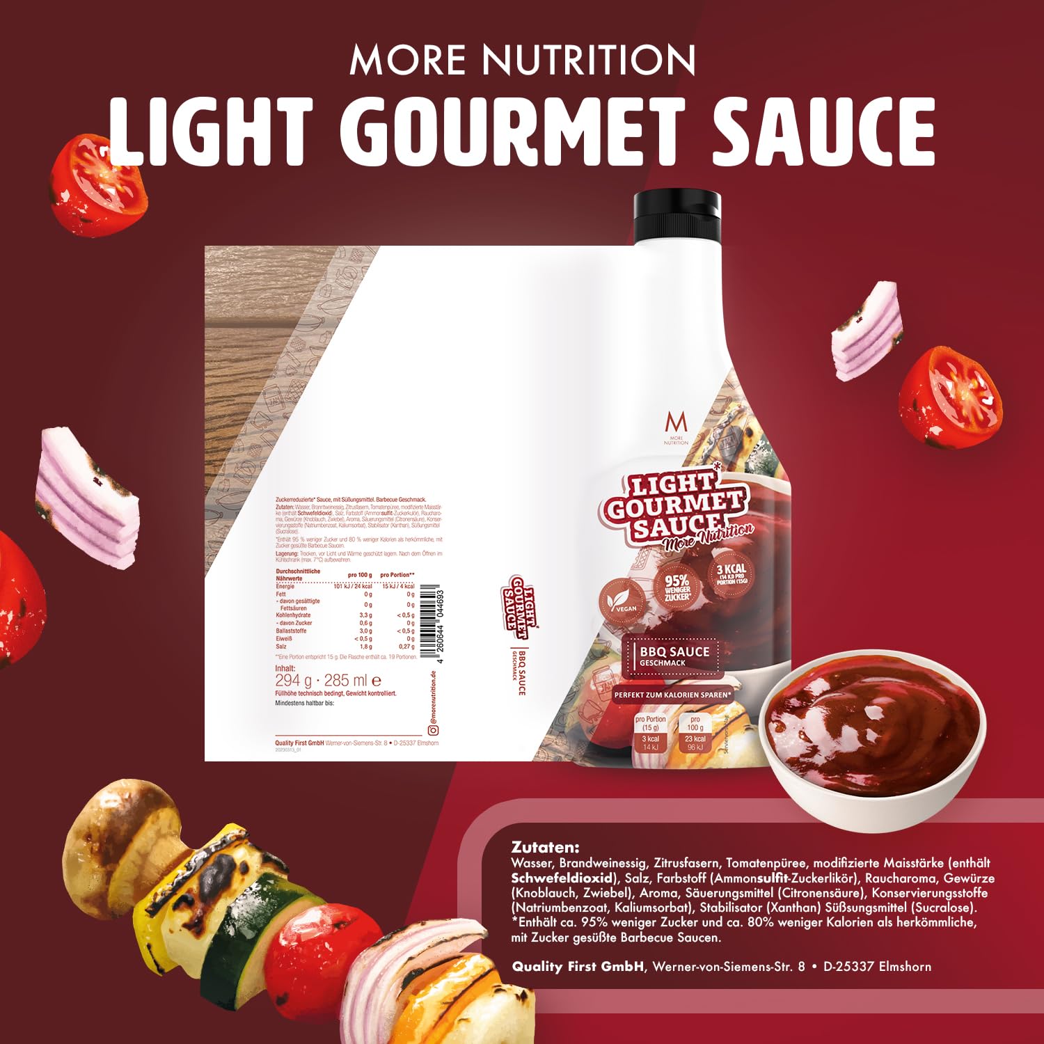 More Nutrition Light Gourmet Sauce (285ml)