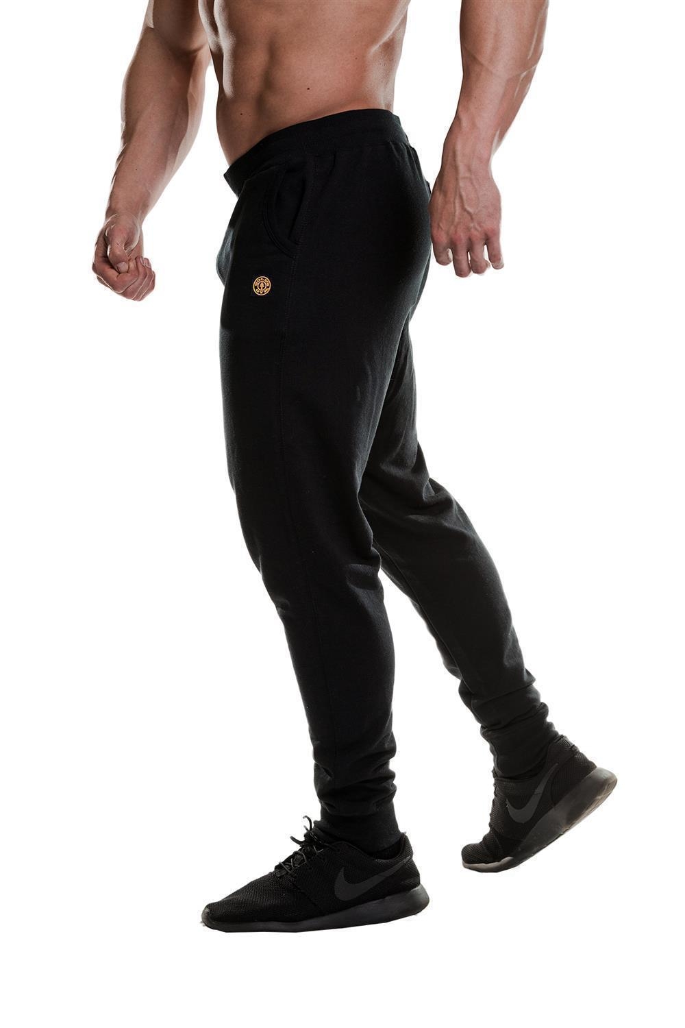 Golds Gym Fitted Jog Pant BLACK