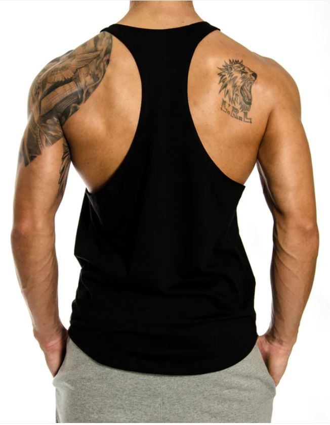 Gym Generation Valhalla Stringer Tank Top schwarz