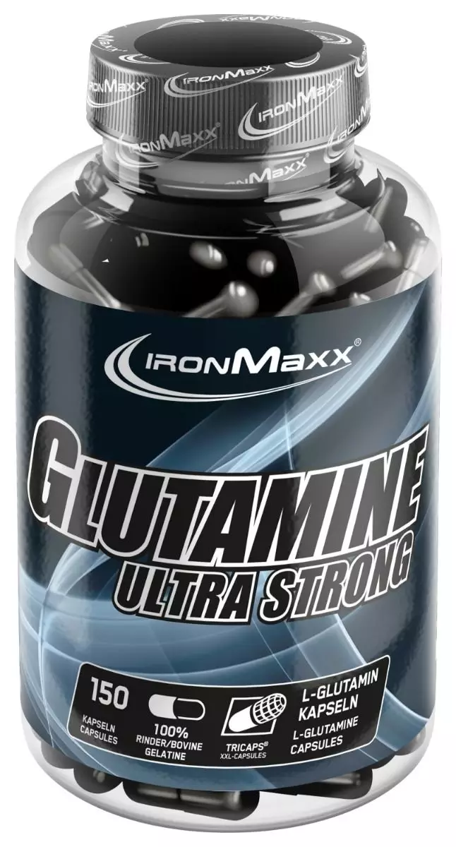 IronMaxx Glutamine Ultra Strong (150 Caps)