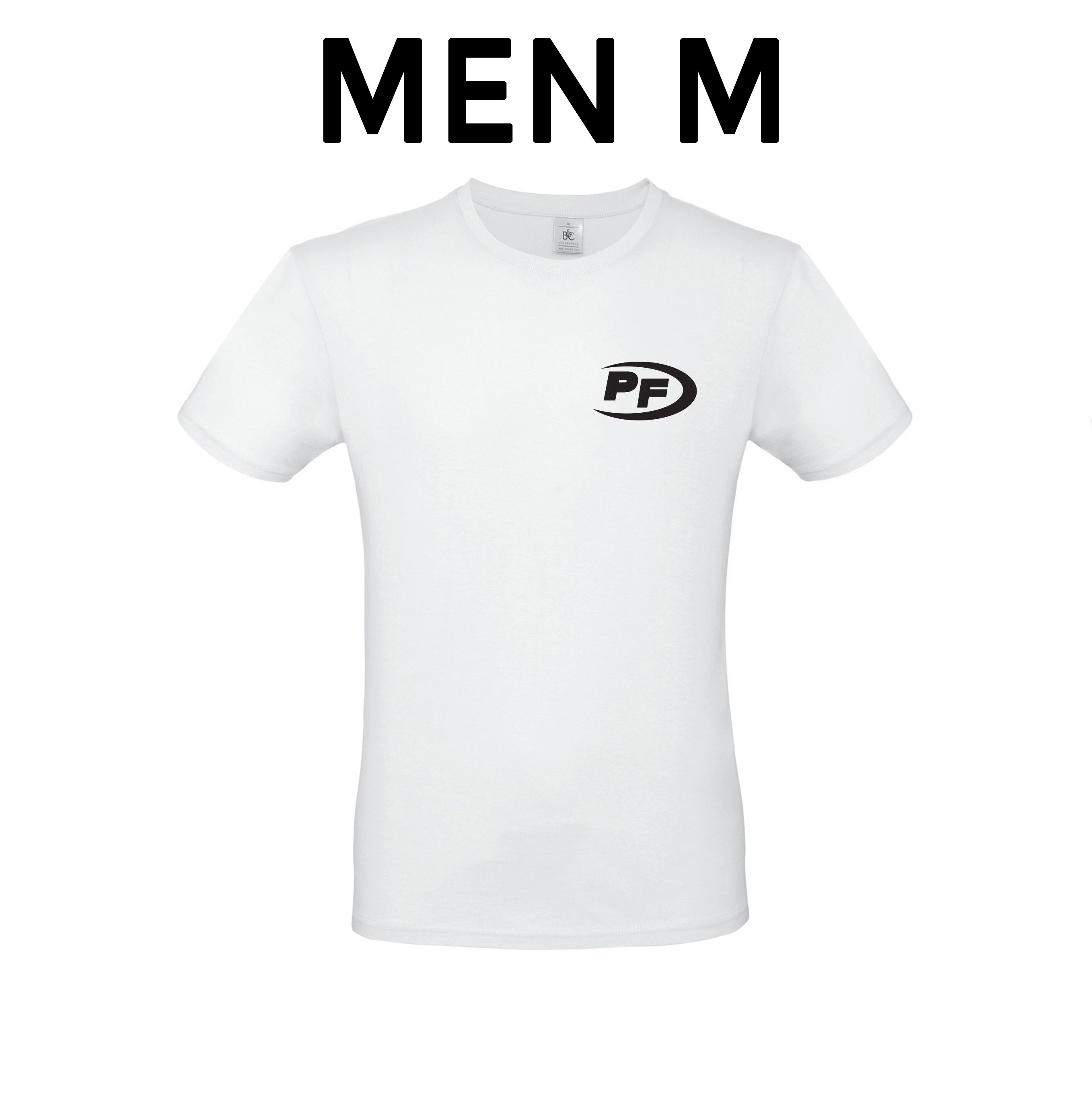 PowerFood One Basic T-Shirt White Herren