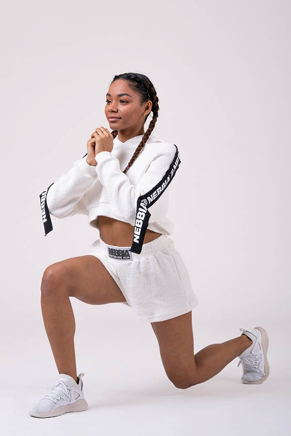 Nebbia Rebel Hero Boxing Shorts 521 White