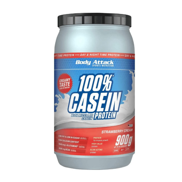 Body Attack 100 % Casein Protein (900g Dose)