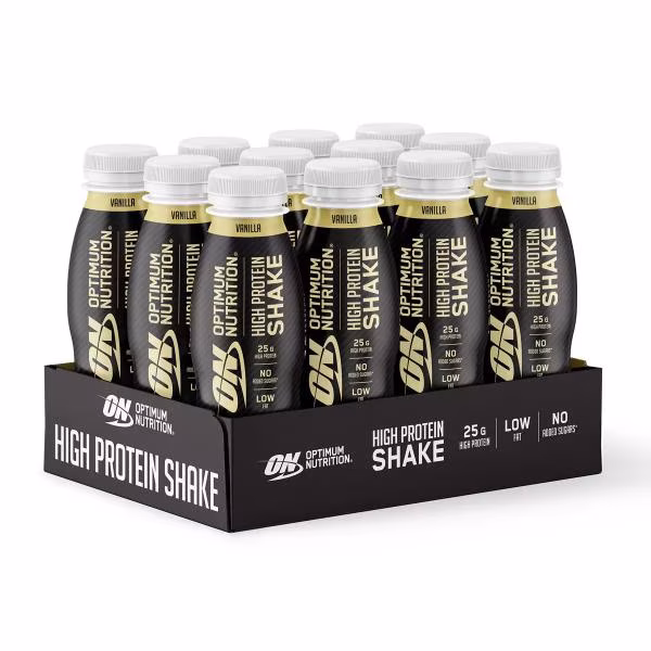 Optimum Nutrition High Protein Shake (12 x 330ml) Optimum Nutrition High Protein Shake (12 x 330ml)