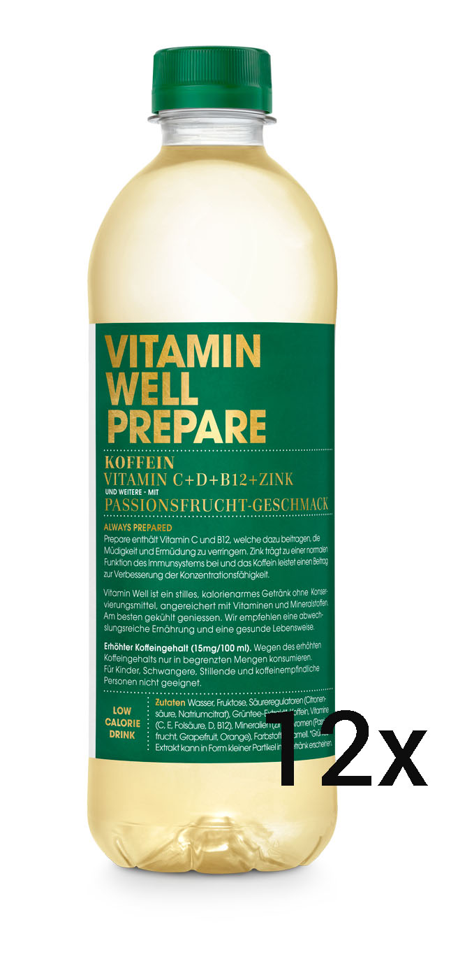 Vitamin Well Prepare (12 x 500ml)