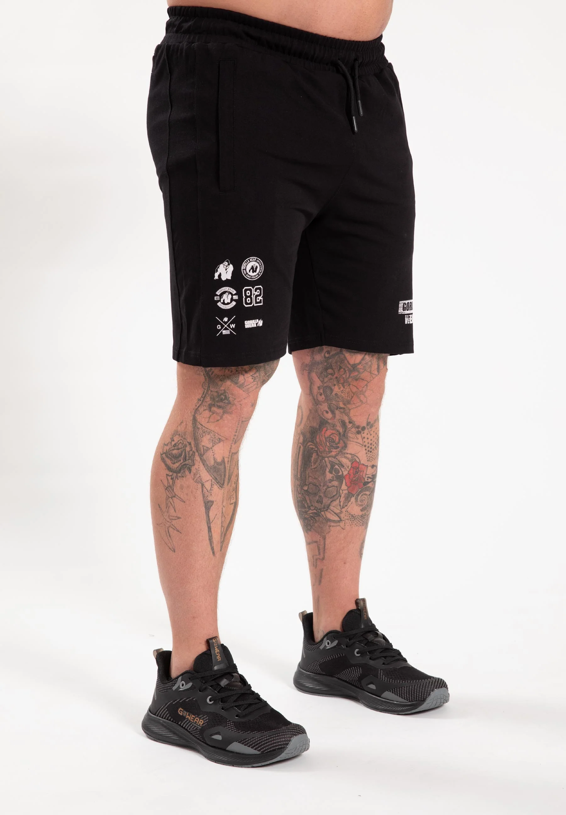 Gorilla Wear Lopez Shorts - Stone Schwarz