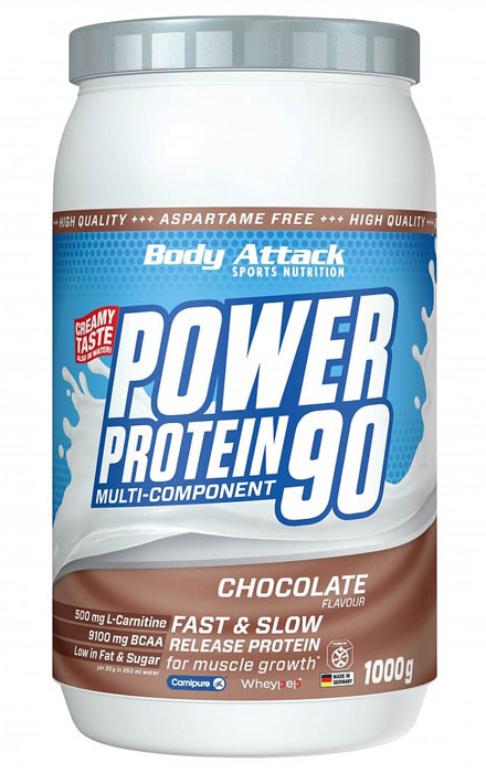 Body Attack New Power Protein 90 (1000g Dose)