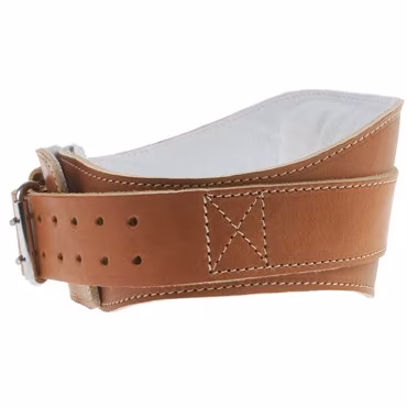 Schiek Sports Power Contour Leather Lifting Belt L2006 BROWN