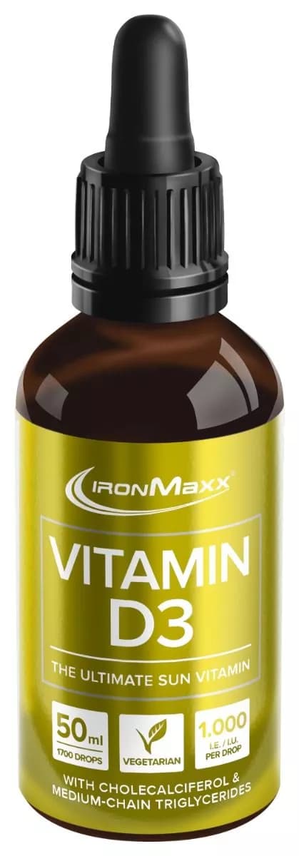 IronMaxx Vitamin D3 Drops (50ml)