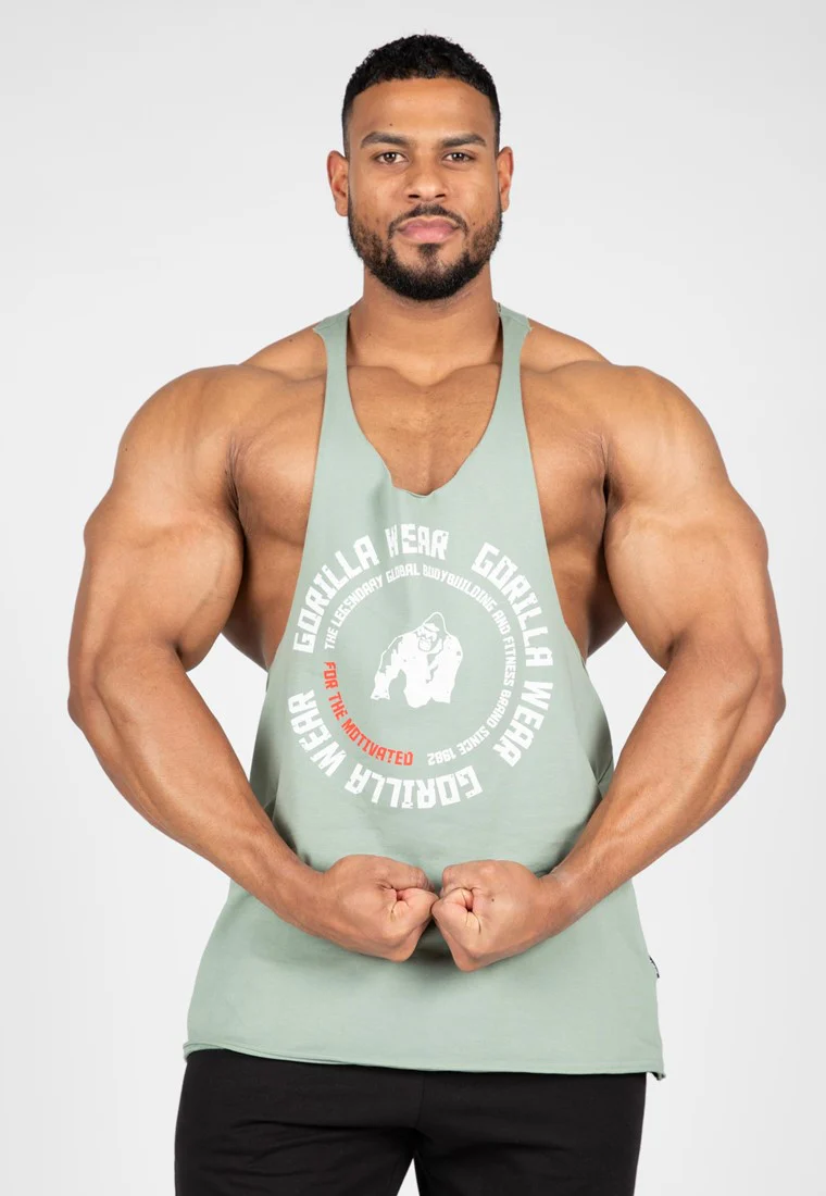 Gorilla Wear Melrose Stringer Tank Top - Grün