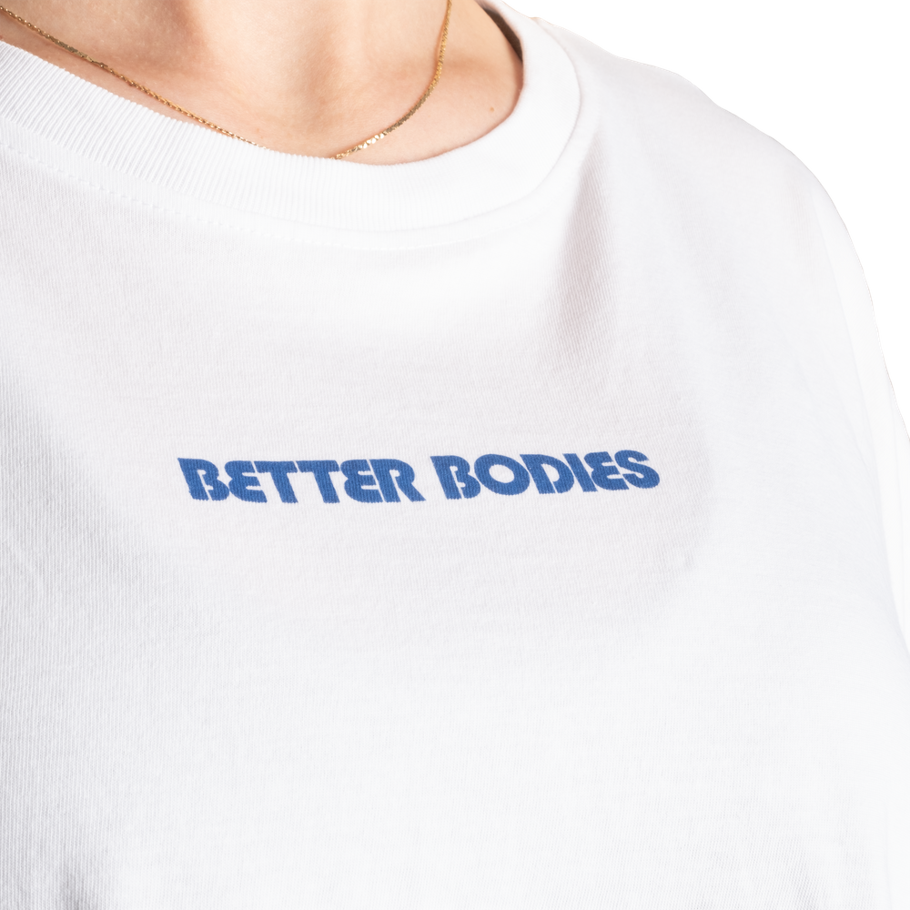 Better Bodies With Love Tee - White/Blue
