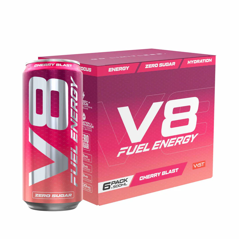 Vast V8 Fuel Energy (6 x 500ml)