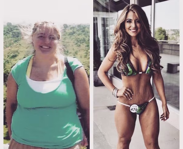 Diese Frau verliert 60 kg und gewinnt einen Figur-Wettbewerb!