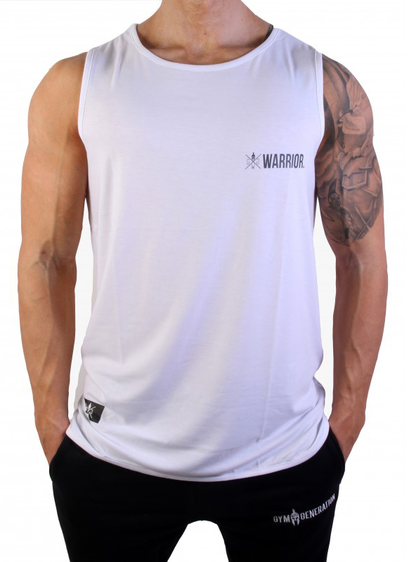 Gym Generation Urban Warrior Tank - MIAMI WHITE