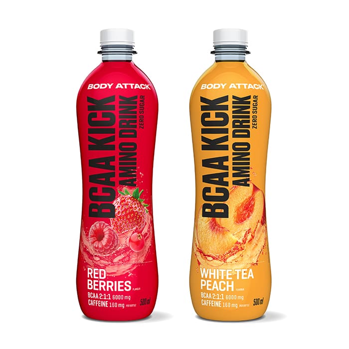Body Attack BCAA Kick Amino Drink (500ml)