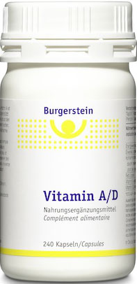 Burgerstein Vitamin A/D (240 Caps)