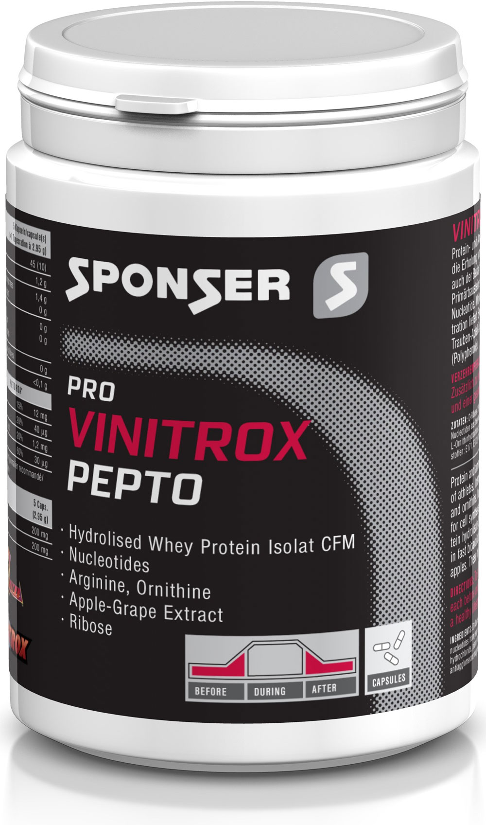 Sponser Vinitrox Pepto (160 Caps)