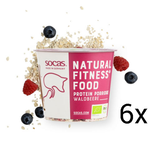 SOCAS Bio Protein Porridge (6 x 60g)
