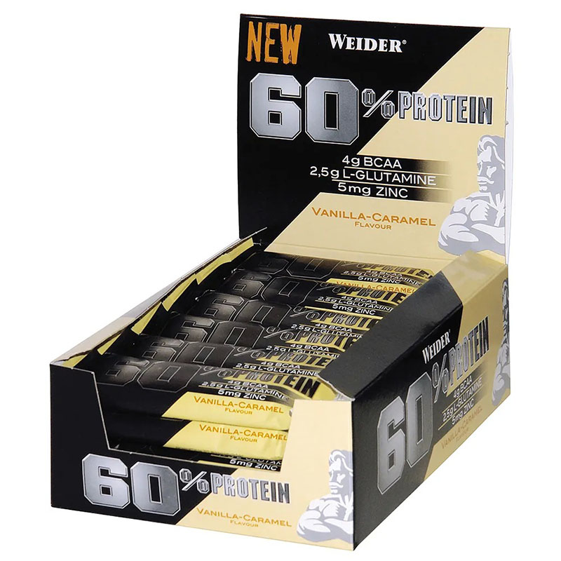 Weider 60% Protein Bar (24 x 45g)