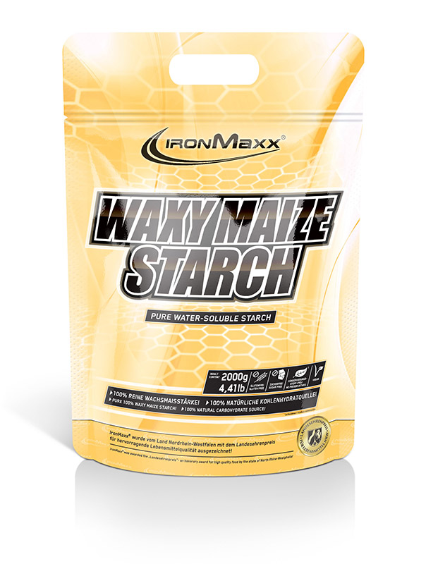 Ironmaxx Waxy Maize Starch (2000g Beutel)