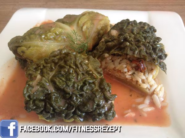 Lachs-Wirsingrouladen Lachs-Wirsingrouladen